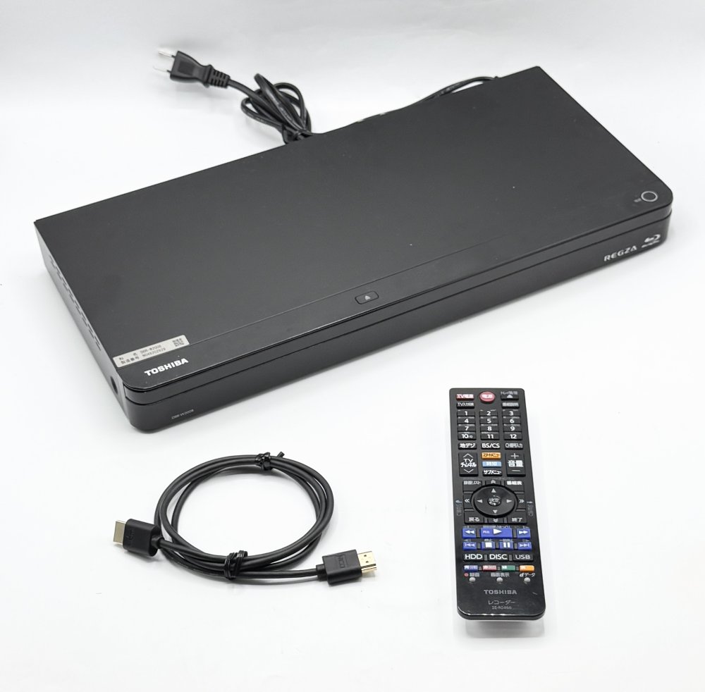 Rakuten - 【中古 動作確認済】 東芝 2TB HDD/2チューナー搭載3D対応ブルーレイレコーダーTOSHIBA REGZA レグザブルーレイ DBR-W2008