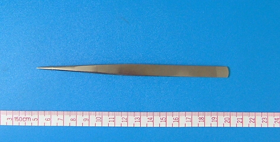【アートフラワー材料】ピンセット（細直）15cm