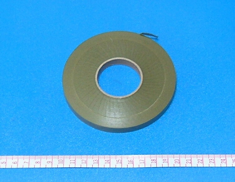 【アートフラワー材料】紙テープ9mm巾 オリーブグリーン