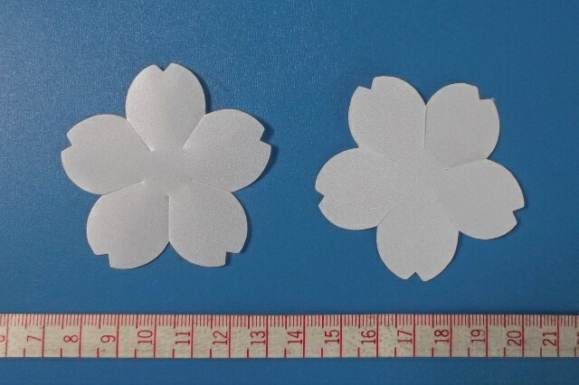 【アートフラワー材料】抜弁さくら（大）サテン 100枚