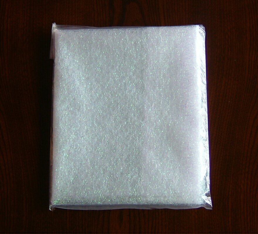 【アートフラワー材料】生地チュール 3901（パール） 1Mx92cm