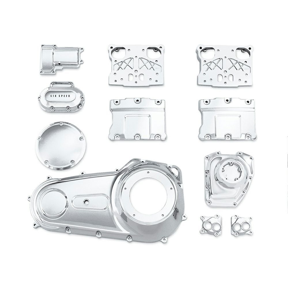 【16318-07B】ハーレー純正　クローム・エンジンキット 07年以降 ソフテイルChrome Engine Kit for Twin Cam-Equipped Models／TCソフテイル／ダイナ