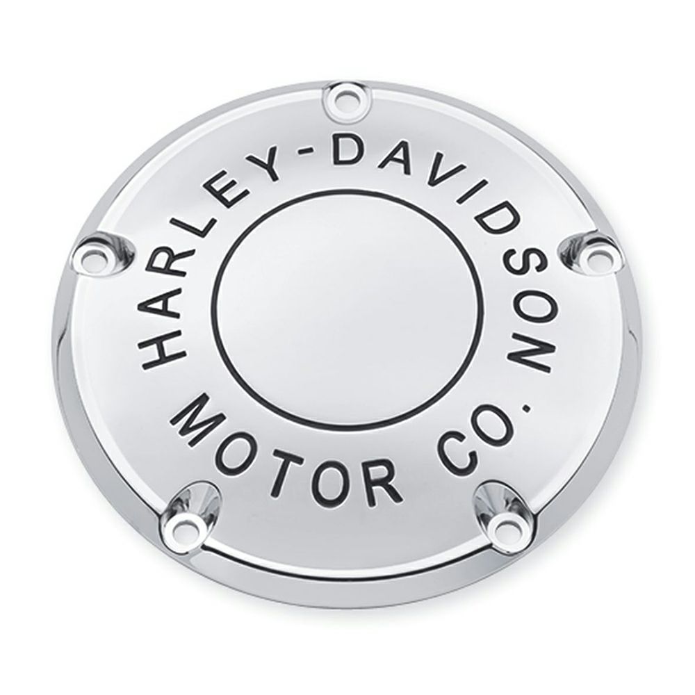 【25338-99B】ハーレー純正 HARLEY-DAVIDSON MOTOR CO.コレクション／クローム ダービーカバーHarley-Davidson Motor Co. Derby Cover／EVOダイナ／M8ソフテイル／TCソフテイル／ダイナ／