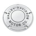 【25338-99B】ハーレー純正 HARLEY-DAVIDSON MOTOR CO.コレクション／クローム ダービーカバーHarley-Davidson Motor Co. Derby Cover／EVOソフテイル／EVOツーリング／TCツーリング トライク