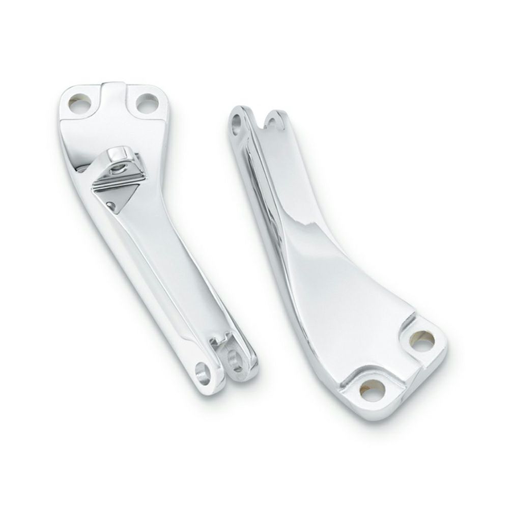 Rakuten - 【49249-06】ハーレー純正　パッセンジャーフットペグサポートキットChrome Passenger Footpeg Support Kit／ダイナ