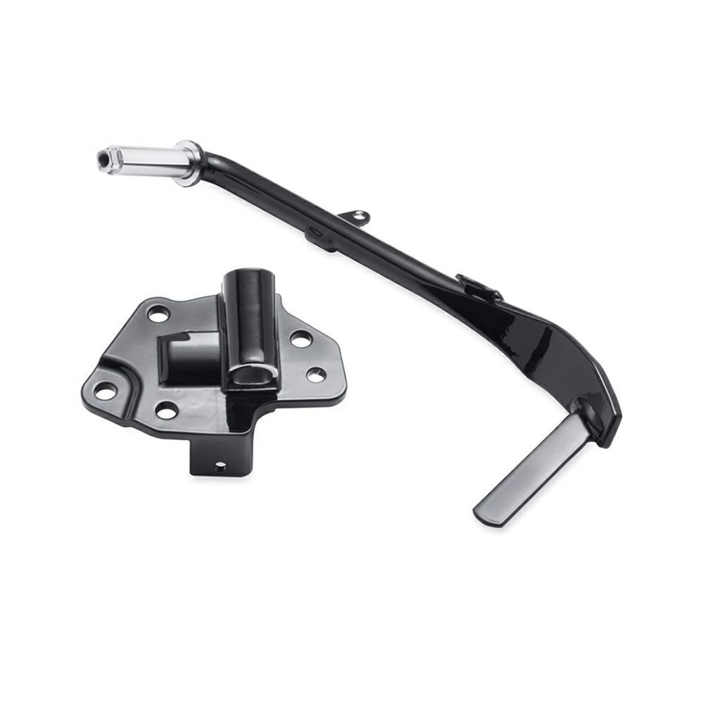 Rakuten - 【50000122】ハーレー純正　ジフィースタンド&マウントキット／グロスブラックJiffy Stand and Mount Kit／EVOツーリング／TCツーリング&トライク