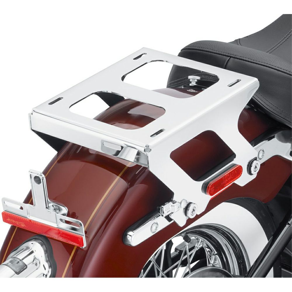 【50300174】ハーレー純正 ホールドファスト・ソロツアーパックラゲッジ・マウンティングラックHoldFast Detachable Tour-Pak Luggage Mounting Rack - Chrome／M8ソフテイル