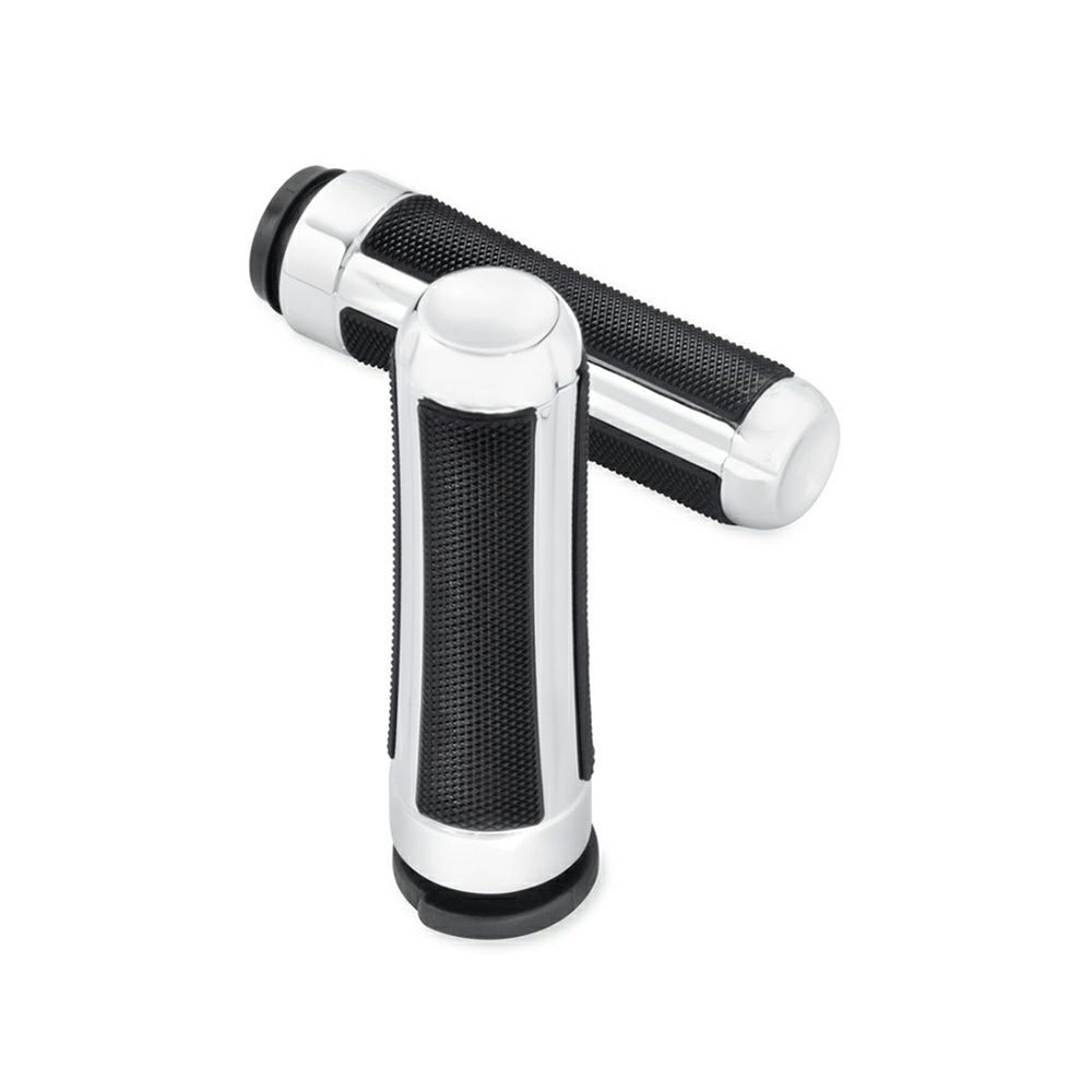 Rakuten - 【56100108】ハーレー純正　エアフロー・ハンドグリップ／クロームAirflow Hand Grips／M8ツーリング&トライク