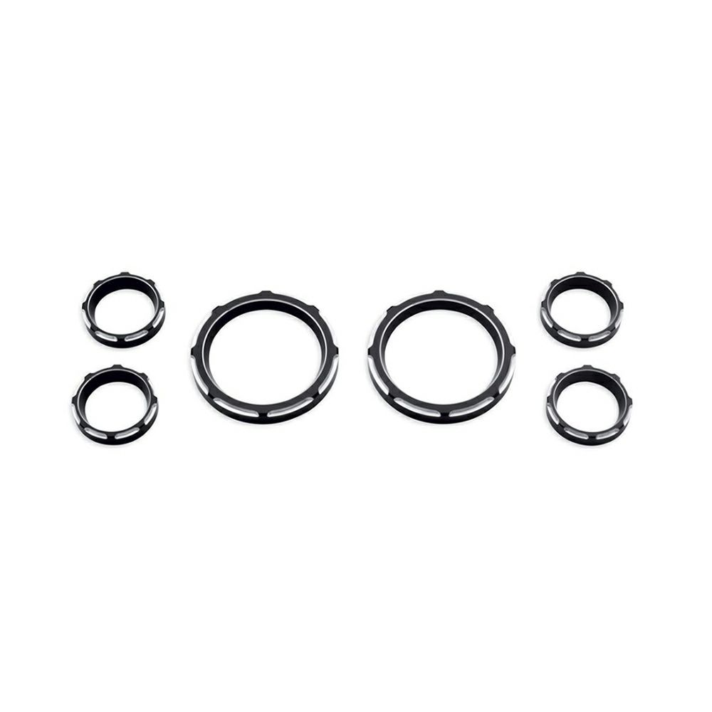 【61400260】ハーレー純正　ゲージベゼルキット バースト 96年-13年 FLHT 4ベゼルキットBurst Gauge Bezel Kit／EVOツーリング／TCツーリング&トライク