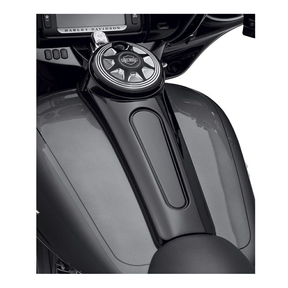 【70900463】ハーレー純正　グロスブラック・コンソールキット CB通信ポートなしGloss Black Console Kit - without CB Communications Port／M8ツーリング&トライク／TCツーリング&トライク