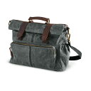 【93300116】ハーレー純正 ワックスド・キャンバス・メッセンジャーバッグWaxed Canvas Messenger Bag/EVOソフテイル/EVOツー...