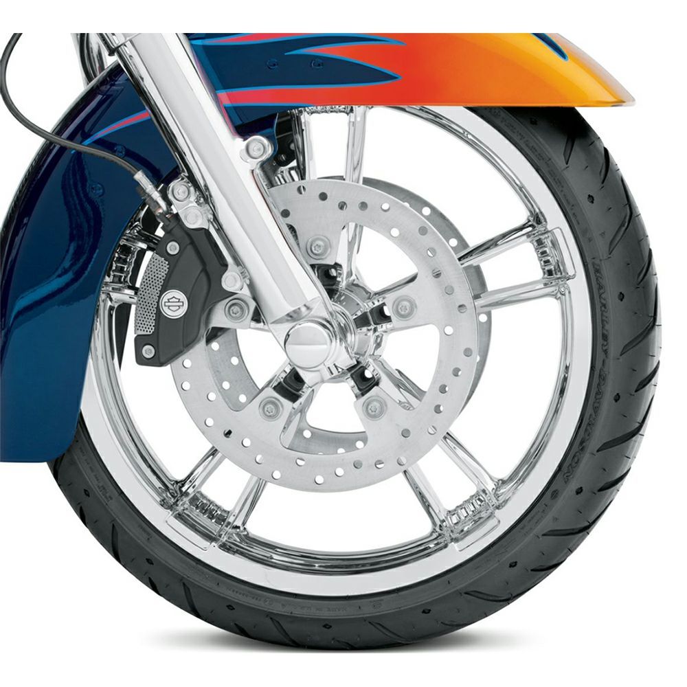 ��43300336�ۥϡ��졼����������ե�����������������ۥ����롡19��������ե����Mirror Chrome Enforcer 19 in. Front Wheel��EVO�ġ���󥰡�M8�ġ����&�ȥ饤����TC�ġ����&�ȥ饤��