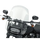 【57400324】ハーレー純正 ウインドスプリッター・デタッチャブル・コンパクト・ウインドシールドWind Splitter H-D Detachables Compact 19 in. Windshield/M8ソフテイル/ダイナ(2)