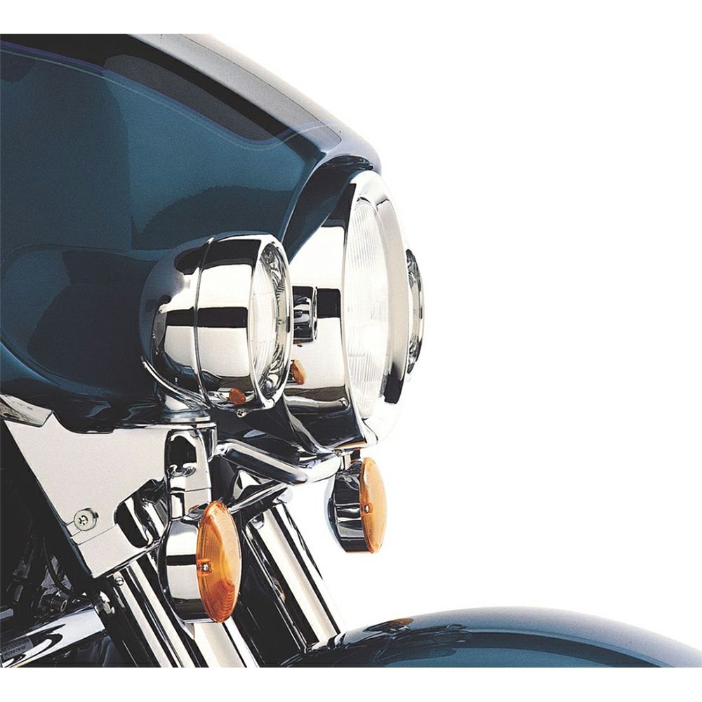 【69627-99】ハーレー純正　フレンチ・トリムリング・コレクションHeadlamp Trim Ring／EVOツーリング／M8ツーリング&トライク