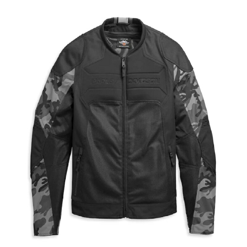 乐天商城 - HARLEY-DAVIDSON 純正（ハーレーダビッドソン）メンズH-D ブラウラーカモジャケット_97111-21VM