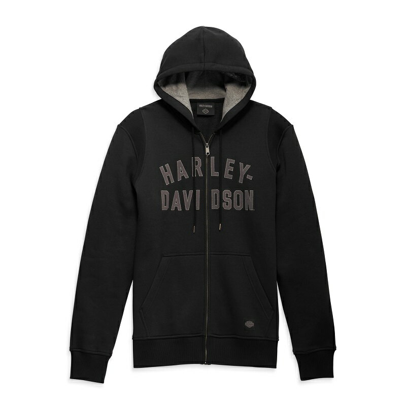 樂天商城 - HARLEY-DAVIDSON 純正（ハーレーダビッドソン）メンズ ステイプル ジップアップ フーディー_96018-23VM