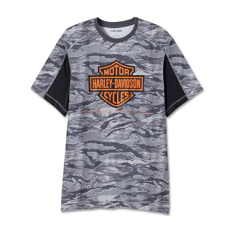 樂天商城 - HARLEY-DAVIDSON 純正（ハーレーダビッドソン）メンズ ファクトリー・パフォーマンスTシャツ_96036-24VM