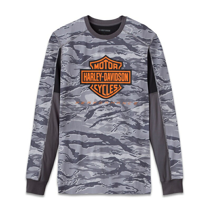 Rakuten - HARLEY-DAVIDSON 純正（ハーレーダビッドソン）メンズ ファクトリー・パフォーマンス・ロングスリーブTシャツ_96049-24VM