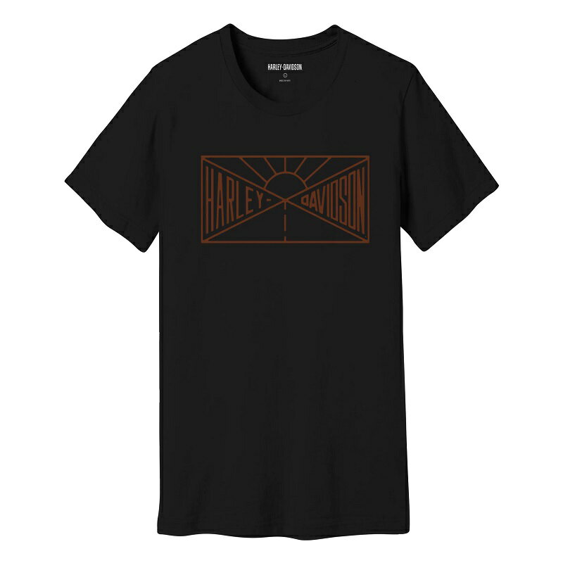 乐天商城 - HARLEY-DAVIDSON 純正（ハーレーダビッドソン）メンズサンセットTシャツ_96109-23VM