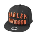 HARLEY-DAVIDSON 純正（ハーレーダビッドソン）メンズステープル スナップバック_97604-22VM