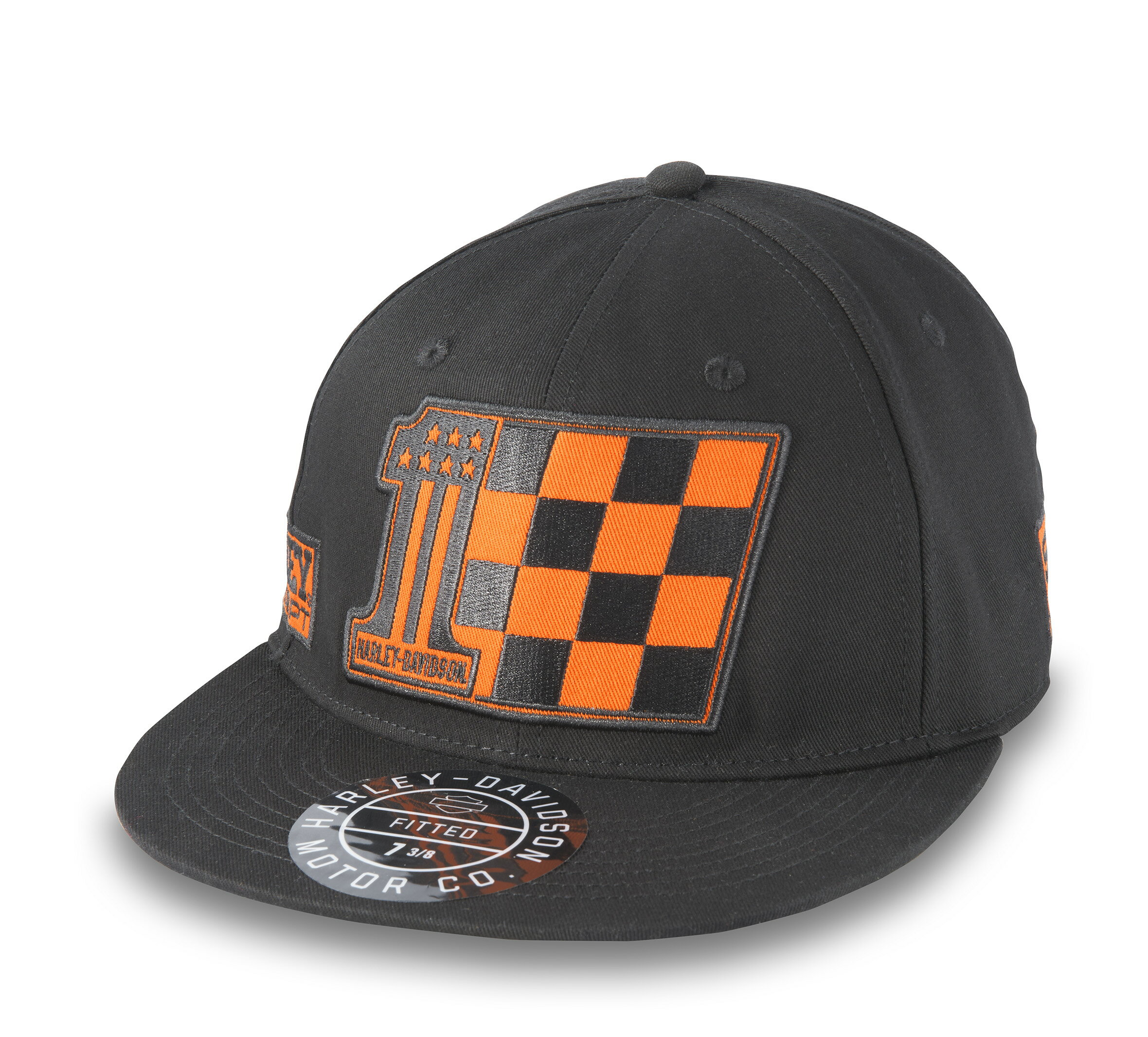 乐天商城 - HARLEY-DAVIDSON 純正（ハーレーダビッドソン）メンズレーサーヴィクトリーフィッテッドキャップ_97607-24VM