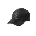 HARLEY-DAVIDSON 純正(ハーレーダビッドソン)バー&シールド レザーベースボールキャップ_97823-23VW