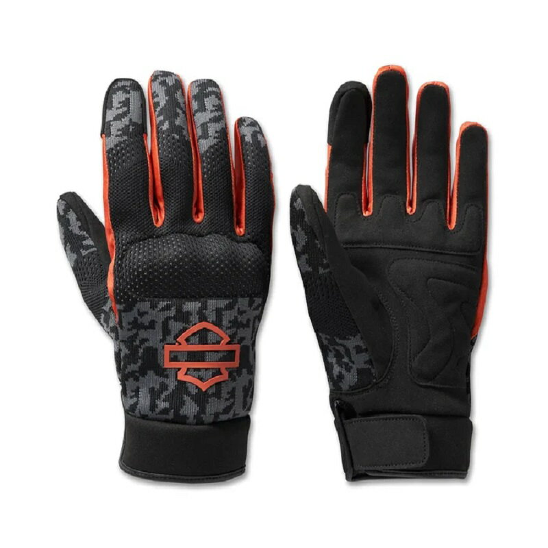 HARLEY-DAVIDSON 純正（ハーレーダビッドソン）メンズダイナニットメッシュグローブ_98135-23VM