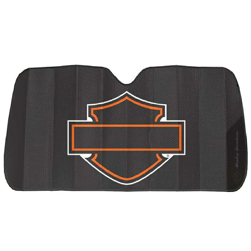 【ハーレー純正】CRM-3948W_ハーレーダビッドソン_Bar & Shieldロゴ アコーディオンオートサンシェード