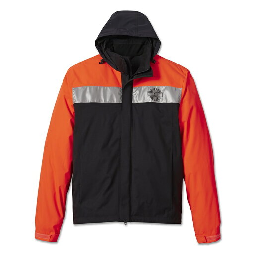 HARLEY-DAVIDSON 純正(ハーレーダビッドソン)メンズ フル・スピードIIウォータープルーフ・レインジャケット_98105-23VM HARLEY-DAVIDSON 純正(ハーレーダビッドソン)メンズ フル・スピードIIウォータープルーフ・レインジャケット_98105-23VM