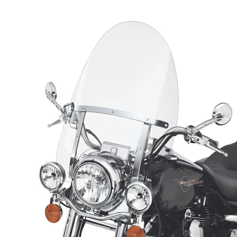 Rakuten - 【57995-96A】ハーレー純正 デタッチャブル・ウインドシールドRoad King H-D Detachables Windshield - 22 in. Clear