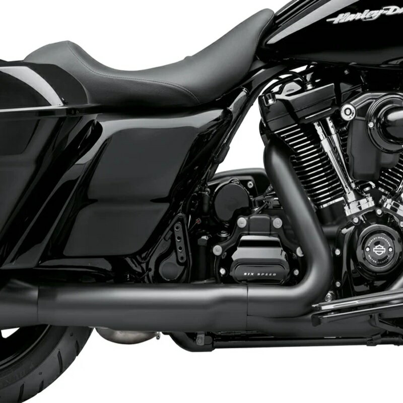 【65400285A】ハーレー純正 テンブラックエキゾーストシールドキットSatin Black Exhaust Shield Kit