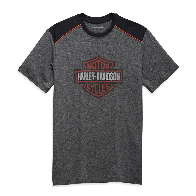 Rakuten - HARLEY-DAVIDSON 純正（ハーレーダビッドソン）メンズ Bar & Shield パフォーマンスTシャツ_96069-23VM