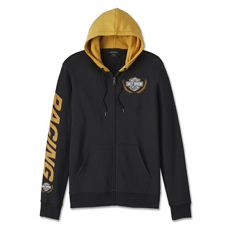 Rakuten - HARLEY-DAVIDSON 純正（ハーレーダビッドソン）メンズ トロフィー ジップアップパーカー_96407-24VM