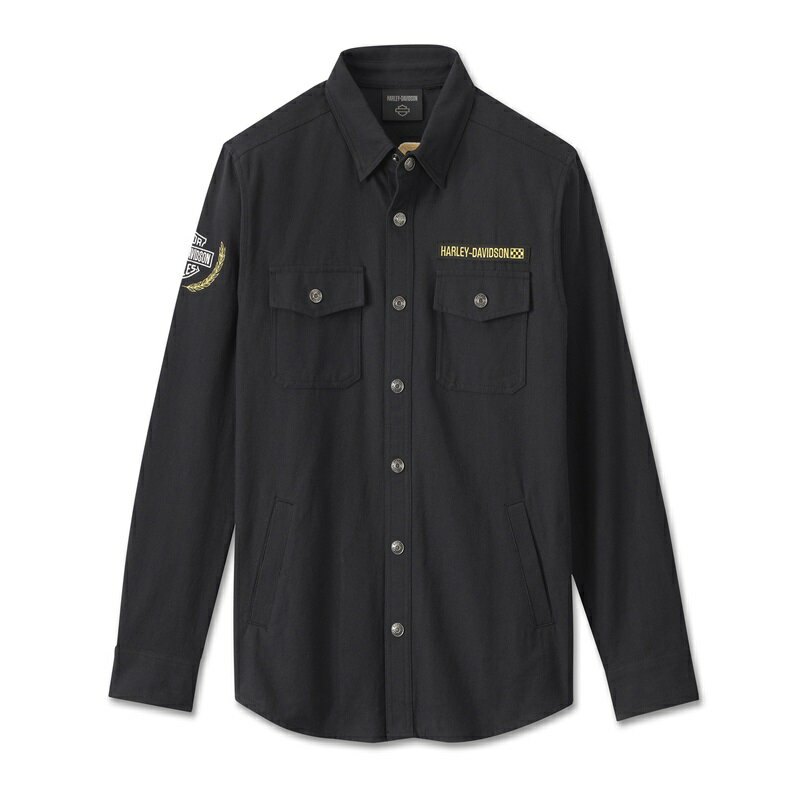 Rakuten - HARLEY-DAVIDSON 純正（ハーレーダビッドソン）メンズ フェアリングロングスリーブシャツ_96461-24VM