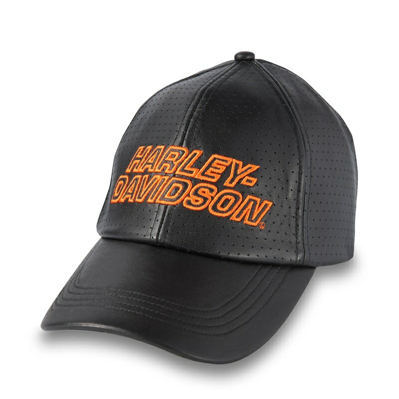 Rakuten - HARLEY-DAVIDSON 純正（ハーレーダビッドソン）ウィメンズ ファクトリーパンチングレザーベースボールキャップ_97629-24VW