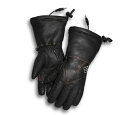 HARLEY-DAVIDSON 純正(ハーレーダビッドソン)ウィメンズ ヒーテッドBTC 12V防水レザーガントレットグローブ_98322-17VW