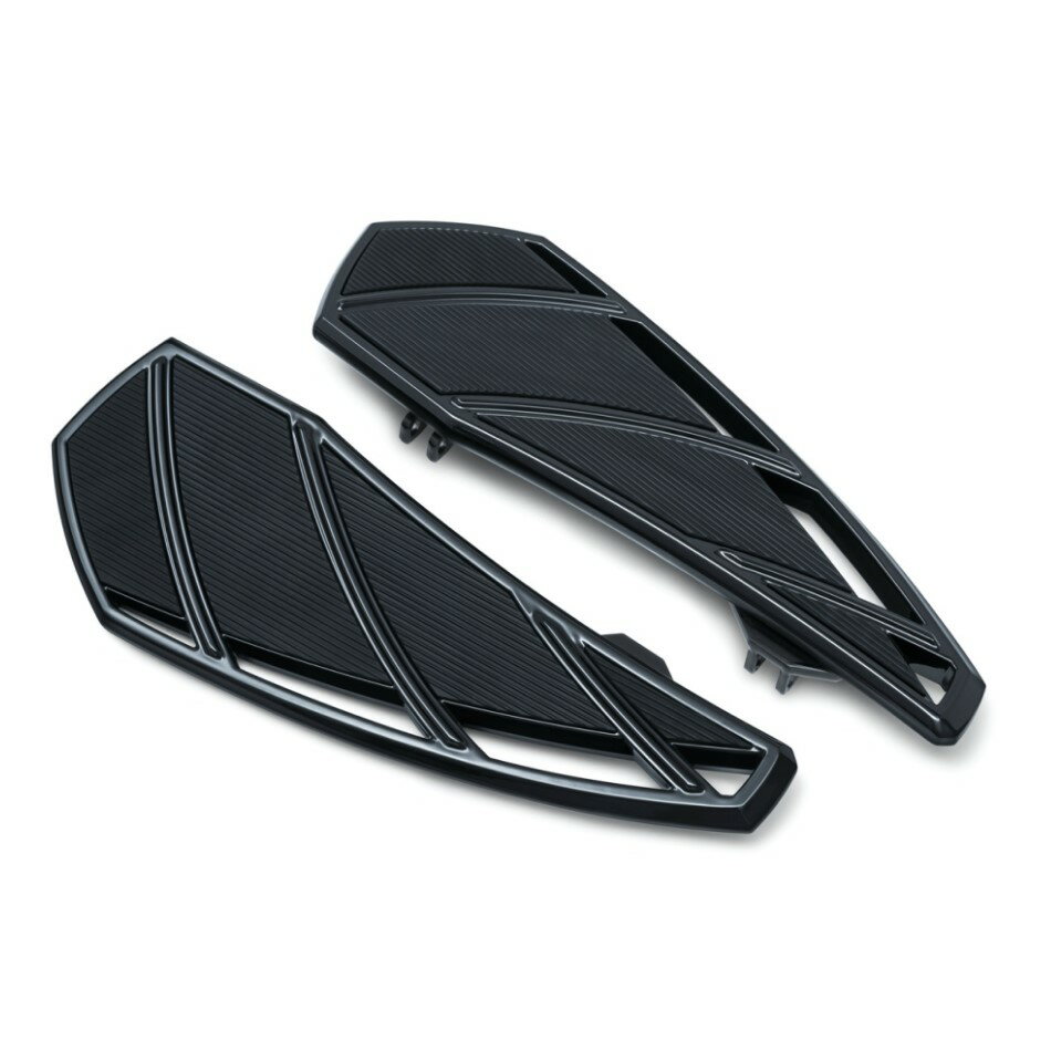 クリアキン ファントムドライバー フロアボード/ブラック ツーリング/ソフテイル/ダイナ83-21 KUR5793