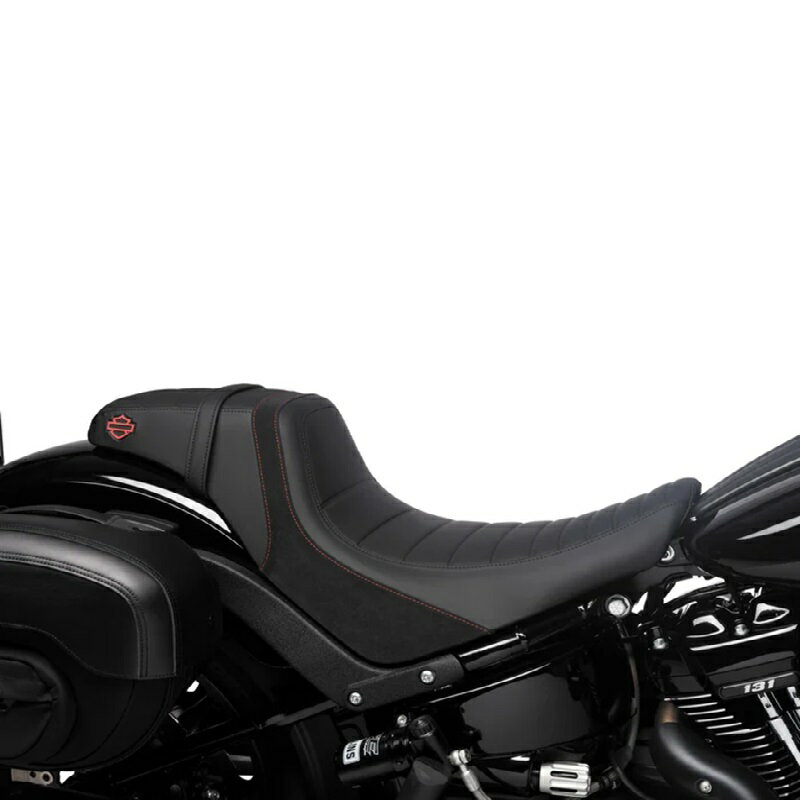 乐天商城 - 【 52000786 】ハーレー純正　スイッチバックシート-レッドステッチSwitchback SeatRed Stitch