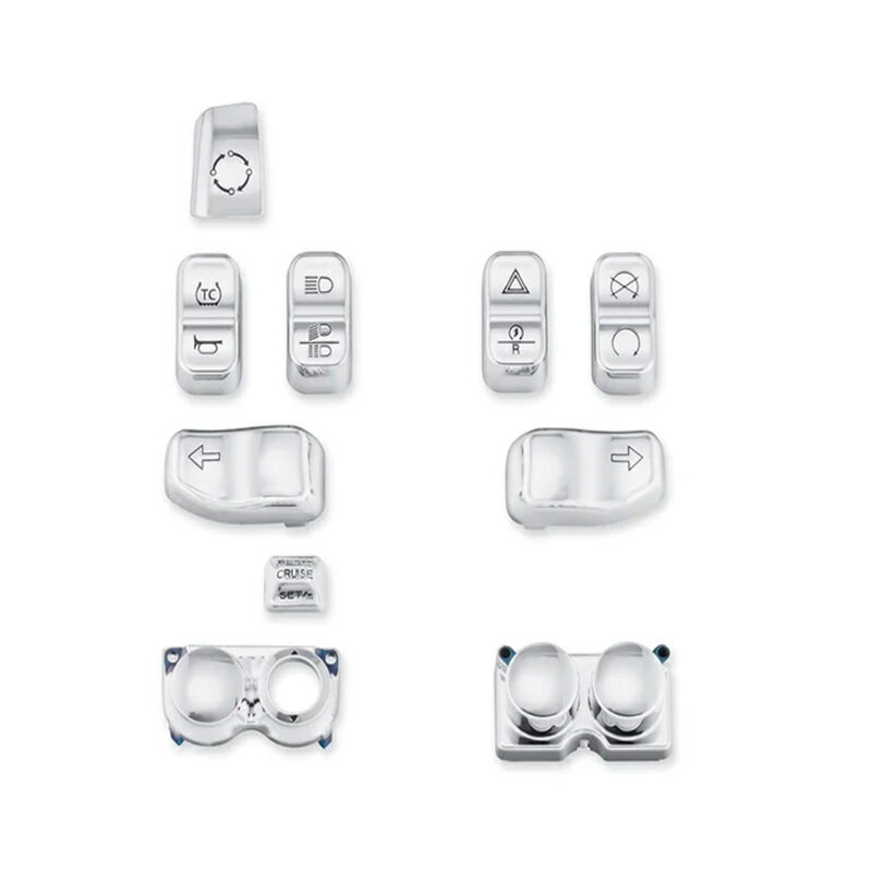 乐天商城 - 【 71500517 】ハーレー純正 クロームスイッチキャップキットChrome Switch Cap Kit