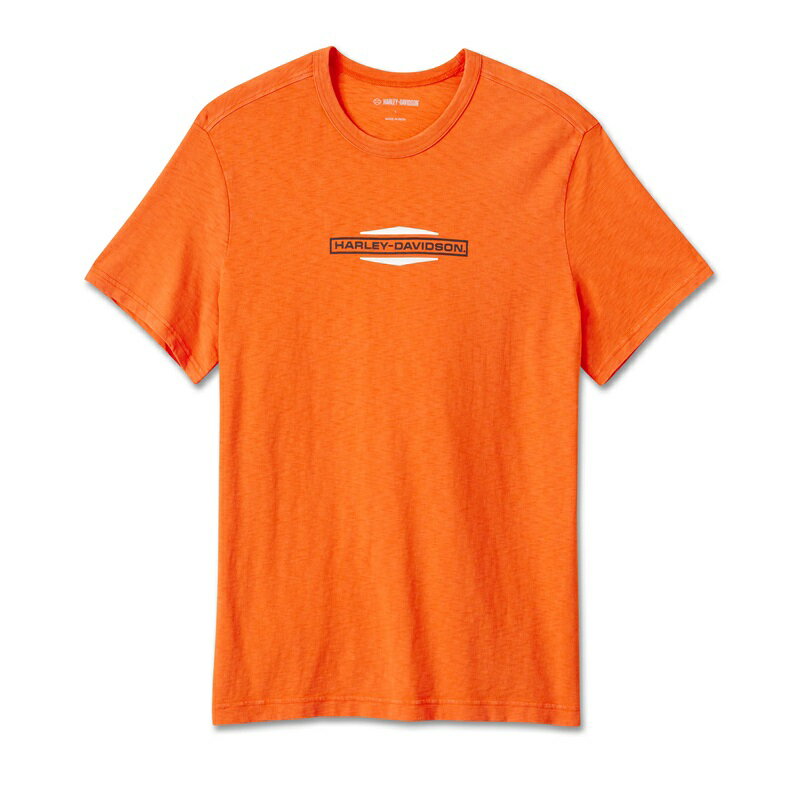 HARLEY-DAVIDSON 純正(ハーレーダビッドソン)メンズ スタックド バー&シールド スラブTシャツ_96013-25VM