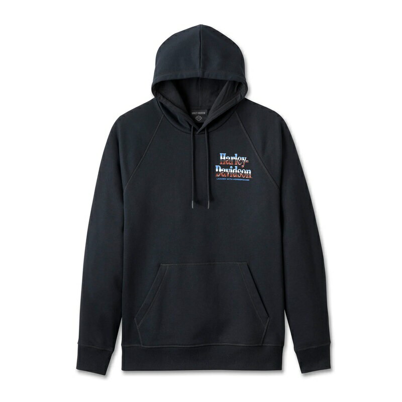 Rakuten - HARLEY-DAVIDSON 純正（ハーレーダビッドソン）メンズ ロードウィズ・ホースパワーラグランパーカー_96105-25VM