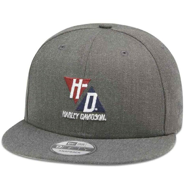HARLEY-DAVIDSON 純正（ハーレーダビッドソン）「トライアングル HD 9FIFTY」キャップ トラッカー グレー_99413-20VM