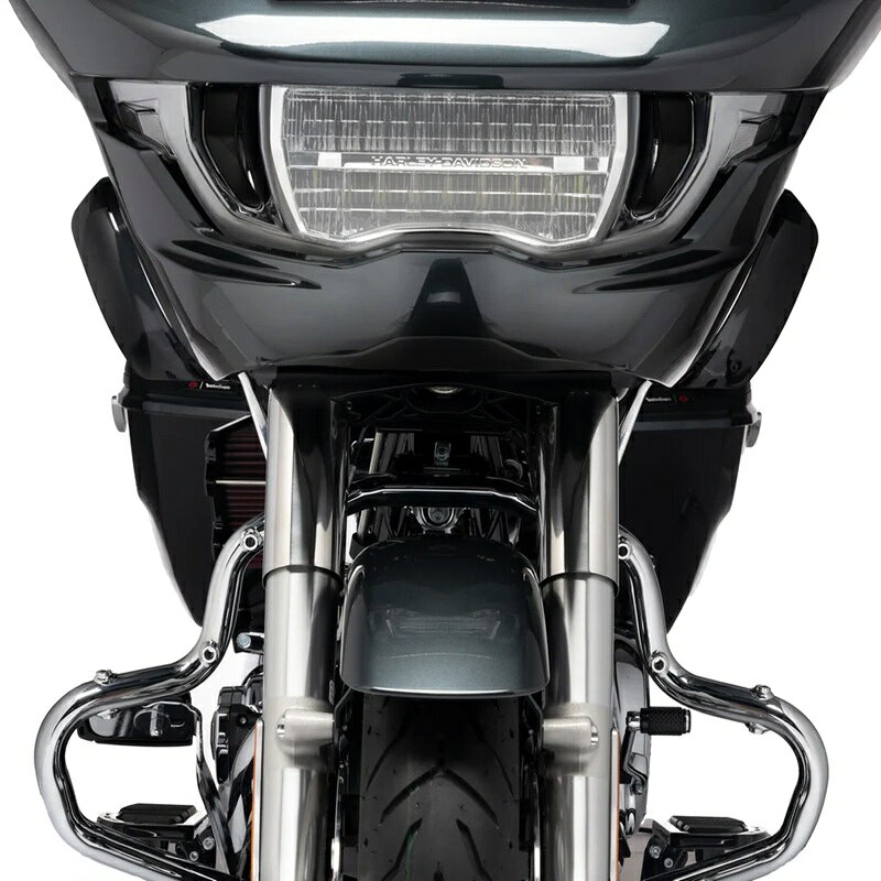 乐天商城 - 【 49000284 】ハーレー純正 ロワーフェアリング用エンジンガード Engine Guard for Fairing Lowers - Chrome