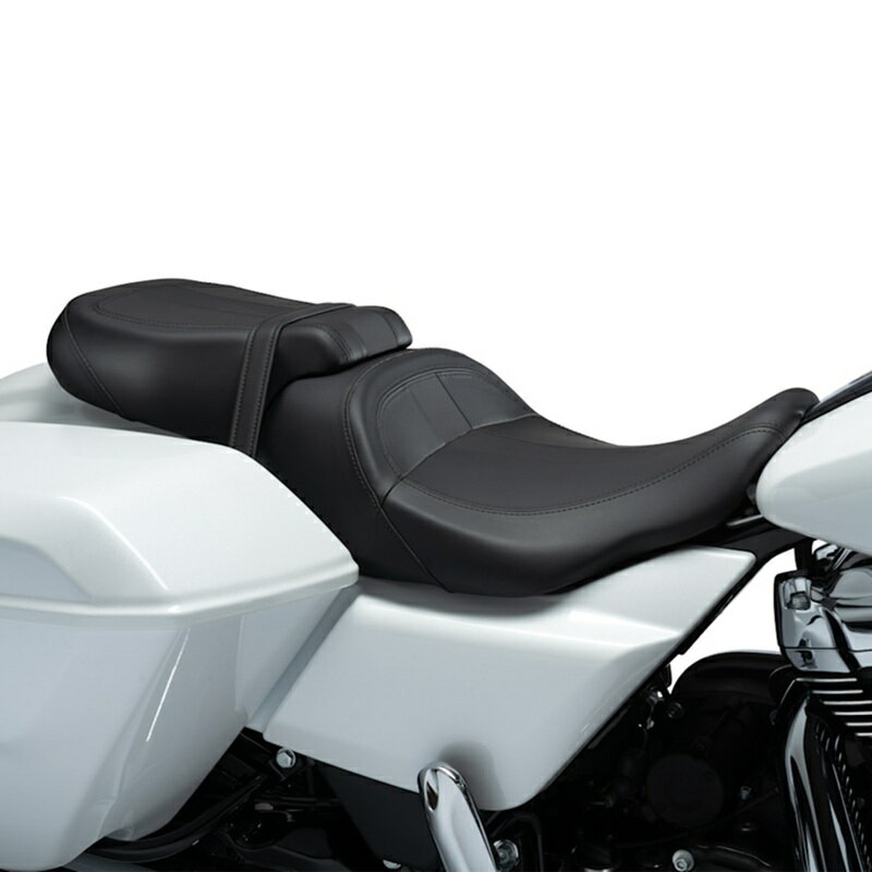 Rakuten - 【52400329】ハーレー純正 ロープロファイル・パッセンジャー ピリオン シート スムース Low-Profile Passenger Pillion - Smooth