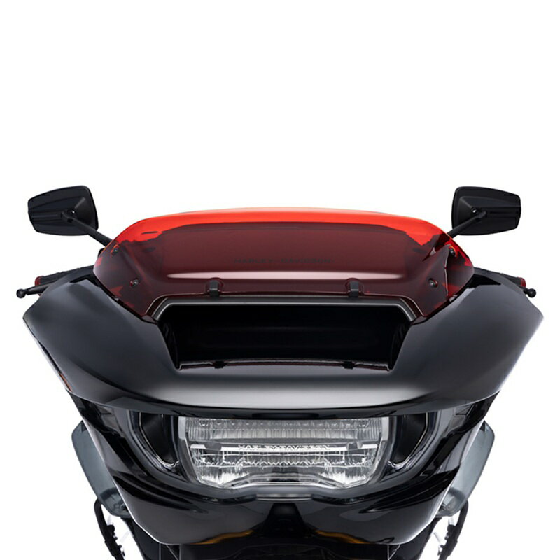 乐天商城 - 【57400726】ハーレー純正 ウィンドスプリッター 4.5インチ ウィンドシールド Wind Splitter 4.5 in. Windshield Red