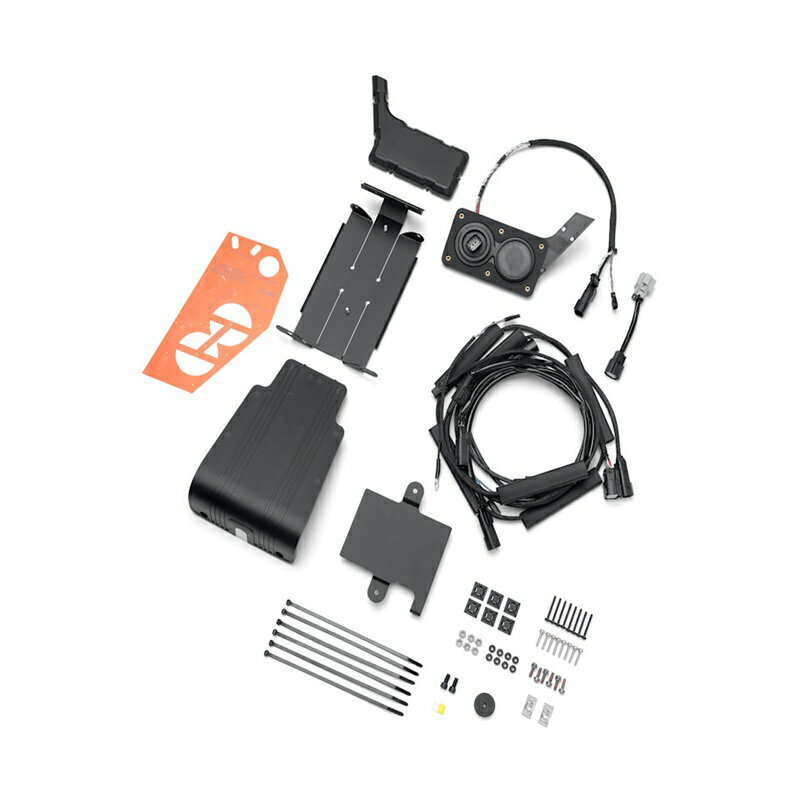 【76001113】 ハーレー純正 ロックフォードフォズゲート オーディオ - ロードキングアンプ取り付けキットAudio - Road King Amplifier Mounting Kit