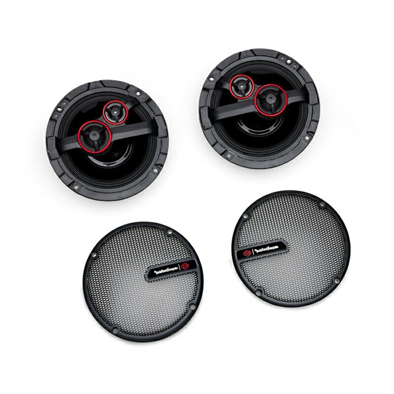 【76001514】ハーレー純正 ハーレーダビッドソン・オーディオbyロックフォード・フォズゲート ステージIII ツアーパックスピーカー Harley-Davidson Audio powered by Rockford Fosgate - StageIII Tour-Pak Speakers