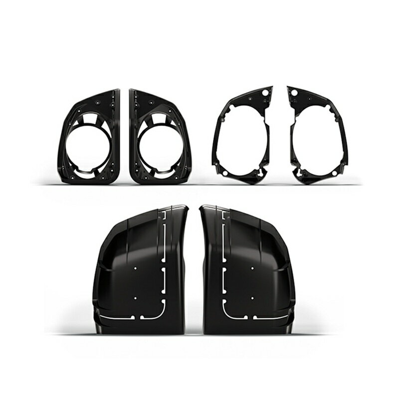 【76001555】ハーレー純正 ハーレーダビッドソン・オーディオbyロックフォード・フォズゲート ステージII サドルバッグスピーカー Harley-Davidson Audio Powered By Rockford Fosgate Stage II Saddlebag Speakers with Lid Cut-In System