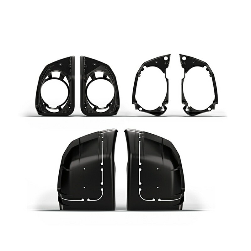 【76001556】ハーレー純正 ハーレーダビッドソン・オーディオbyロックフォード・フォズゲート ステージIII サドルバッグスピーカー Harley-Davidson Audio Powered By Rockford Fosgate Stage III Saddlebag Speakers with Lid Cut-In System