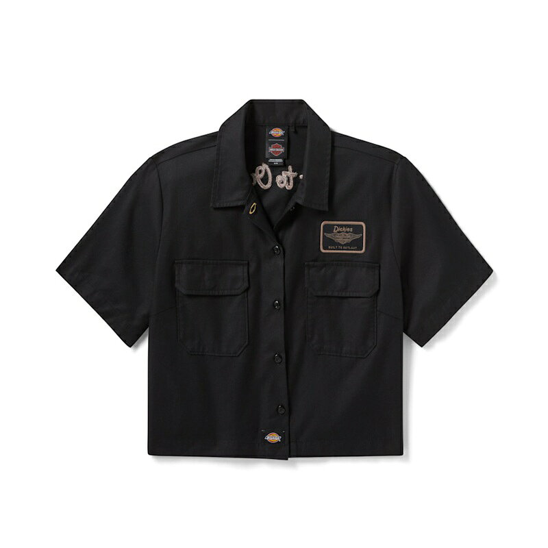 Rakuten - HARLEY-DAVIDSON 純正（ハーレーダビッドソン）ウィメンズ Dickies x H-D ボクシーワークシャツ_96103-26VW